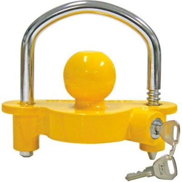 Cequent Consumer Products Reese Towpower Universal Coupler Lock, Fits 1-7/8 ", 2", and 2-5/16" Couplers, Yellow - 55003 55003